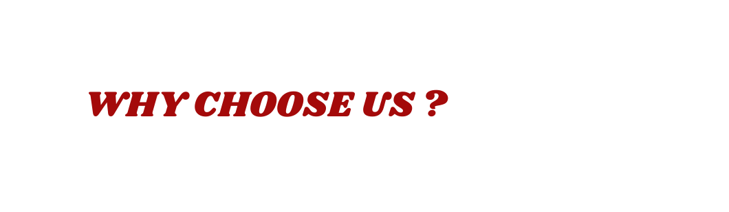 Why choose us